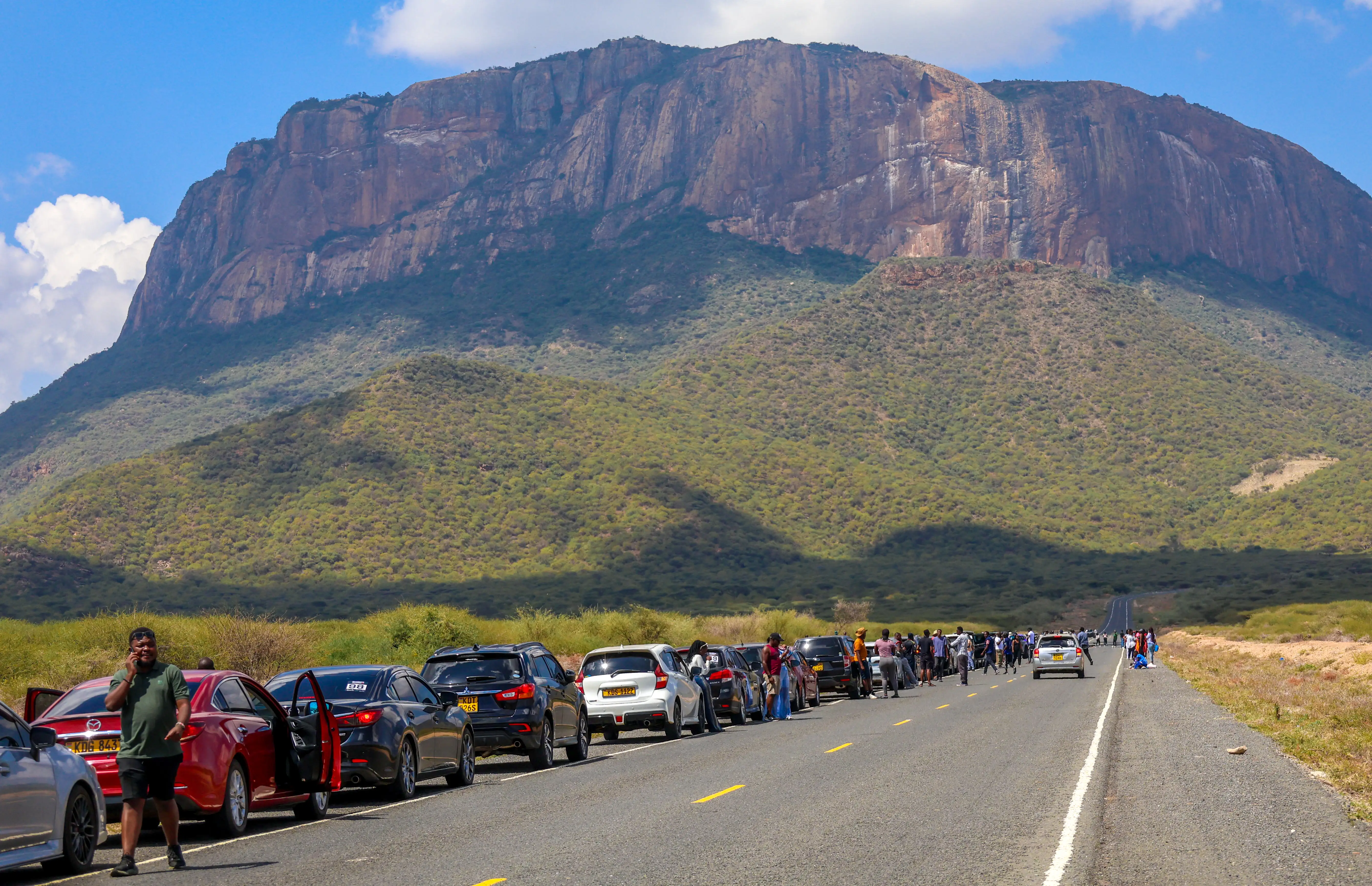 Gearhaus convoy on the road